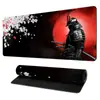Alfombrilla de Ratón Personalizada de la Fábrica de Origen, Alfombrilla de Escritorio Extra Grande, Estilo Samurai Japonés, Luminosa, Antideslizante, Personalización de Alfombrilla de Ratón Grande