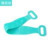Toalla de baño de silicona para hombres y mujeres, potente masaje de espalda, artefacto de fresno, cepillo de baño exfoliante de espalda larga