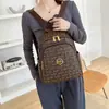 Bolsa de Mujer Popular con Diseño Antiguo Nueva Moda Casual Mochila Versátil de Gran Capacidad Bolsa para Mujer Mochila Escolar para Estudiantes Mochila de Nicho