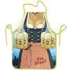 Delantal con cuello halter para comercio electrónico de comercio exterior, Delantal de cocina creativo y personalizado, Delantal popular de Oktoberfest para hombres y mujeres