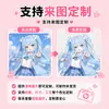 Varios tipos de tarjetas transparentes personalizadas, PET acrílico, tarjetas pequeñas transparentes de PVC estilo ins con dibujos animados, mercancía cultural y creativa de anime para apoyo de fans