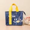 Bolsa de tela Oxford con aislamiento térmico, lonchera, bolso de mano, lonchera para estudiantes, lonchera, lonchera rectangular de aluminio