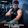 Pistola de Massagem Fascial Triângulo Mini Mini Portátil Relaxador Muscular Elétrico Fitness Conversor de Frequência Multi-Velocidade Massageador