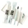 Set de Artículos de Tocador Desechables Específico del Hotel, Cepillo de Dientes con Pasta Dental, Peine de Cerdas Suaves y Jabón para Casas de Huéspedes