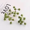 Venta Caliente Transfronteriza Estilo Bosque Bayas Navideñas Simuladas Espuma Enchufe DIY Hecho a Mano Guirnalda Adorno para la Cabeza Material Decorativo Accesorios