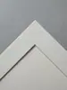 Porta-Retrato de Papelão com Revestimento Interno para Montagem de Guache, Esboço, Caligrafia e Pinturas, Porta-Retrato de Papel Branco 8 Aberturas para Emoldurar e Exposição em Galerias de Arte