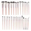 Set de Herramientas de Belleza Más Vendido Transfronterizo, Set de Brochas de Maquillaje para Contouring y Corrector, Set Completo de Herramientas de Belleza Portátiles al por Mayor