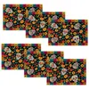 Nuevo camino de mesa Halloween Amazon TEMU, camino de mesa estilo americano, mantel largo de lino, específicamente para mesas de té