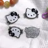 Parche de Lazo Rosa de Gatito para Manualidades de Resina Gato Kt Accesorios Populares para el Cabello Accesorios para Fundas de Teléfono Móvil