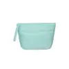 Bolsa de almacenamiento transfronteriza minimalista de colores brillantes, neceser de viaje de nicho, bolsa de maquillaje portátil para mujer, bolso de mano