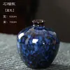 Vaso de Cerámica Moderno Sencillo con Esmalte de Horno Adornos Decorativos para Flores Secas Creativo para el Hogar Alojamiento Rural Sala de Estar Arreglo Floral Jarrón Pequeño