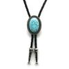 Collar polo ópalo azul gema hecho a mano soporte patrón de Gloria de la Mañana colgante tallado nuevo diseño