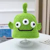 Chapéu Infantil Estilo Coreano Outono e Inverno Chapéu de Lã Quente Pelúcia Espessa Chapéu de Tricô com PomPom Grande Protetor de Orelha para Meninos e Meninas