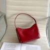 Otoño e Invierno bolso brillante de hombro debajo del brazo bolso de mujer nicho versátil moda temperamento bolso dumpling bolso de mano bolso de viaje
