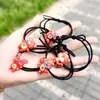 Cuerda Roja para el Cabello de Alto Valor de Año Nuevo Anillo para el Cabello del Año de Esta Vida Pulsera de Cuerda Roja Tigre Accesorios para la Cabeza de Celebración Cibernética Accesorios Simples para el Cabello