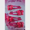 Grampo de Cabelo de Cereja de Resina Ecológica BB Clip Presilha de Gota Acessórios de Joias de Resina Joias Fofas para Cabeça Joias Infantis