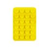 Ventosa de silicone de 24 grãos Preto Adesivo Simples Copo de Sucção Antiderrapante Case de Telefone Celular Portátil Titular Quadrado