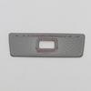 Adecuado para Peugeot 23 408X interfaz USB trasero cubierta de bocina panel de caja de sonido de acero inoxidable con lentejuelas modificación
