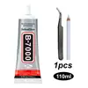 Venta al por mayor del fabricante Pegamento B7000 15/50/110ml Pegamento para Reparación de Pantalla y Marco de Teléfono Móvil Pegamento para Reparación de Pantalla de Teléfono Móvil