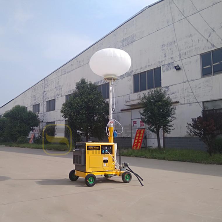 升降高度4米5米6米7米移动式加班照明车夜间小物件看见球形照明车