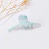 Pinza de Garra de Tiburón Recta con Patrón de Mármol para Mujer para la Parte Posterior de la Cabeza, Pasador de Gama Alta, Accesorio para el Cabello Dulce, a la Moda y Versátil