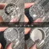 Plata con Recubrimiento de Vidrio, Plata con Recubrimiento de Vidrio de Color, Polvo Mágico Espejo para Uñas Multicolor, Polvo Aurora, Varios Tamaños, Juegos en Mayoreo, Cantidades Grandes Disponibles