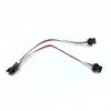 Terminal de aeronave SM2.54 divisor um para dois 2P/3P/4P/5P/6P crimpagem dupla plugável fio 1 em 2 saída 2
