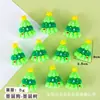 Tapa de Bolígrafo 3D Creativa de Halloween Dibujo Animado Lindo Mini Goma Suave Cubierta Decorativa para Bolígrafo de Gel Navidad