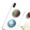 Soporte de Airbag Adhesivo Transparente para Teléfono con Logo, Plegable, Dibujo Animado, Cielo Estrellado, Planeta, Película, Silicona, Plegable