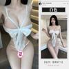 Lin linting lingerie sexy três pontos sem renda tentação pijamas sexy batalha robe cama paixão 2065