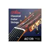 Alice Ac139 Cordas Clássicas de Nylon Enrolamento de Bronze Prateado Conjunto de Cordas para Violão Clássico Cordas de Núcleo de Nylon para Guitarra