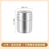 Frasco Dispensador de Condimentos de Acero Inoxidable Caja de Condimentos Cocina Dispensador Comercial Gran Capacidad Botella de Condimentos Puesto Dispensador de Condimentos Barbacoa Frasco