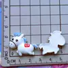 Brillante versión Q lindo Viaje al Oeste mono monje Caballo Blanco dragón bebé pasador cuerda para el pelo agarre pegamento en crema accesorios DIY