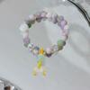 Nuevo Pulsera de Cerámica Jingdezhen China Pulsera de Esmalte Puesto del Mercado Nocturno Lugar Escénico Puesto Pulsera de Perlas para Pareja Venta al por Mayor