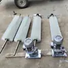 Limpador de Escova de Rolo Elétrica Fio Abrasivo de Nylon Correia Transportadora Limpador de Correia Escova Industrial Rolo Escova de Rolo