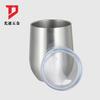 Acero inoxidable 304 12oz con tapa juego de taza tipo cáscara de huevo swig doble capa aislamiento al vacío taza U puede ser impreso logo