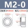 Tuerca remachable endurecida de acero inoxidable 410 SP-M2M2.5M3M3.5M4M5M6M8M10M12-0/1/2/3