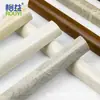 Suministro directo de fábrica de Guangdong tira decorativa de piedra y plástico línea de ángulo solar para azulejos cerámicos tira de cierre tira de recorte tira de ángulo solar de piedra y plástico