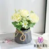 Flores Artificiais, Bonsai Estilo Pastoral, Flores Simuladas, Decorações Criativas para Mesa de Interior, Flores Artificiais, Plantas Artificiais em Vasos, Adereços de Fotografia