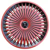 Adecuado para modelos nuevos de 15 pulgadas de Fit, Fengfan y Gori, Tapas de Rueda, Cubiertas de Rueda, Cubiertas de Rin y Modificaciones de Cubiertas de Rueda