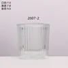 Taza de Vidrio Grueso para Velas al por Mayor del Fabricante, Portavelas de Fondo Grueso, Adorno de Fragancia para Dormitorio, Taza de Vidrio Transparente para Velas