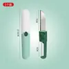 Cuchillo para Fruta y Pelador, Pelador de Cocina de Doble Propósito, Pelador Delgado, Rebanador de Melón de Acero Inoxidable, Cortador de Doble Hoja, Multifuncional 2 en 1