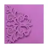 Cartões de felicitações de casamento vazados transfronteiriços, convites de casamento roxos, envelopes de convite de casamento estilo europeu com renda, direto da fábrica