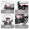 Lin Lake carretilha de pesca totalmente metálica carretilha de pesca vara de arremesso carretel de pesca carretel giratório carretel de pesca carretel de vara de mar carretel de arremesso equipamento de pesca atacado