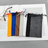 Bolsa de Tecido para Guardar Óculos, Estojo de Cordão de Cor Sólida para Óculos de Sol, Estojo à Prova de Poeira para Óculos no Atacado, Óculos de Armação Portáteis