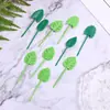 Serie de 10 piezas tenedor de fruta de dibujos animados para el hogar animal lindo señal Bento traje de señal decorativa creativa para bento