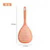 Cuchara coladora de grado alimenticio para cocinar fideos, ampliada y alargada para sacar dumplings, escurrir agua y filtrar; cuchara coladora grande para uso en la cocina