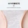 Ropa Interior Fisiológica de Cintura Alta para Mujer con Capa Anti-Fugas Laterales, Transpirable, Shorts Menstruales Talla Grande de Algodón Puro