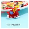 Accesorios de resina navideños para la cabeza de niños, adornos decorativos navideños hechos a mano, accesorios creativos con imán para refrigerador