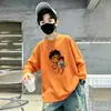 Camiseta de manga larga para niño, camiseta básica de algodón puro para niño, estilo primavera y otoño, nuevo modelo de otoño 2026, top casual para niños mayores